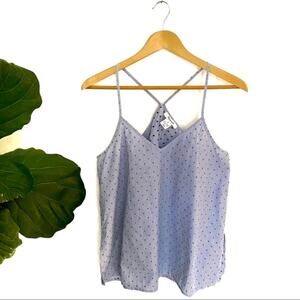 MADEWELL • Pointelle Pinstriped String Tank Top